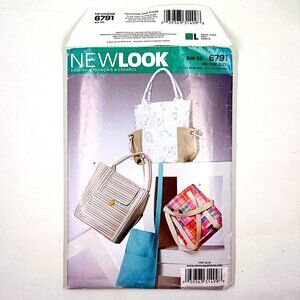 New Look 6791 Bags Purses Handbags One Size Uncut Spanish French 2008
